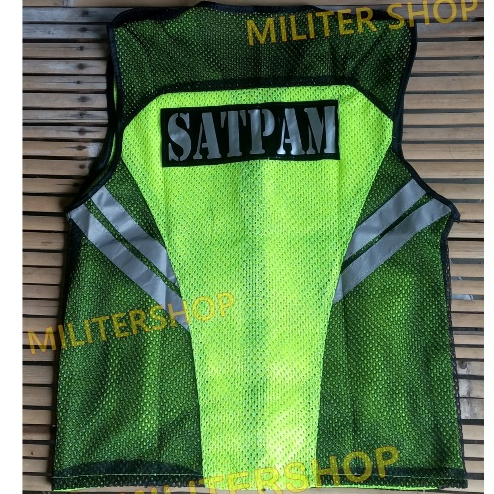 MS Gada Pratama SECURITY Guard Vest SECURITY VEST 2025 SECURITY VEST MADE OF NETRIAL
