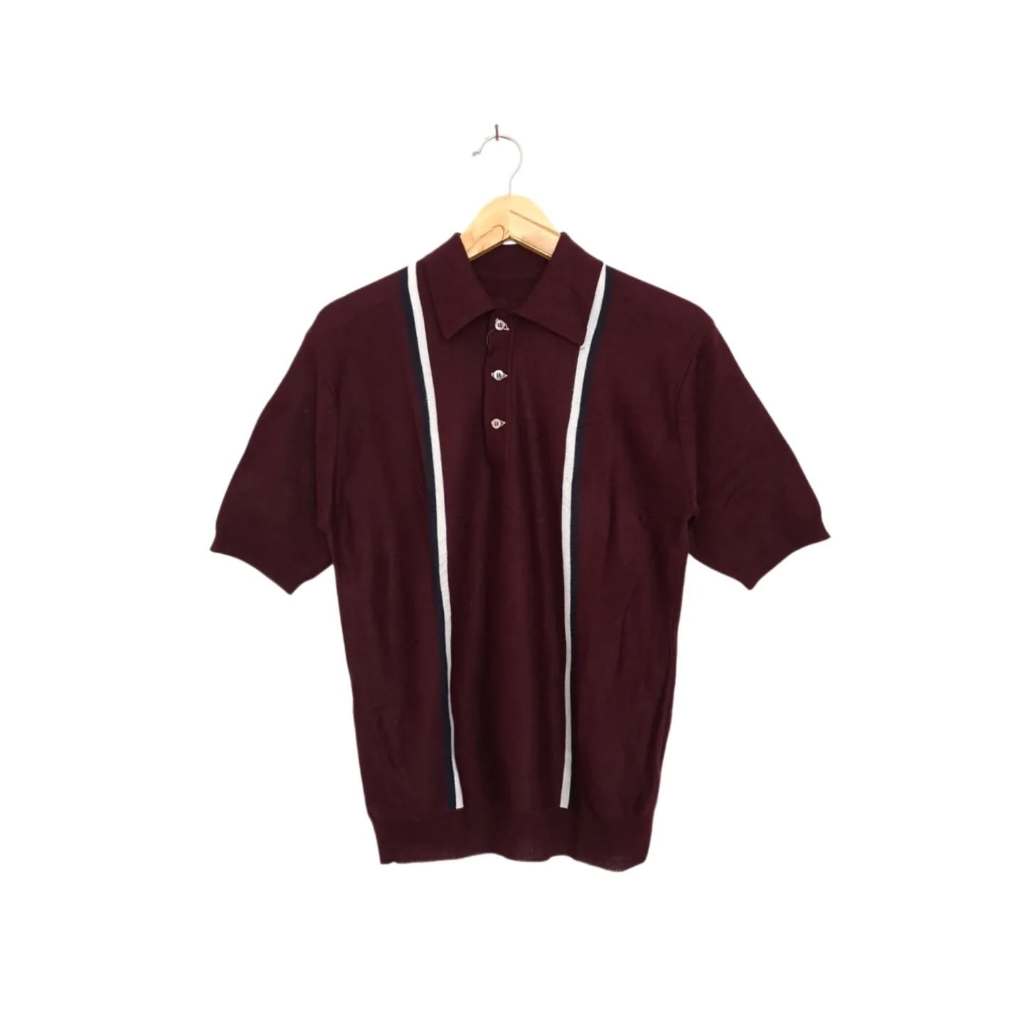 เสื้อโปโล Maroon-Burgundy (CODE: B87-10)