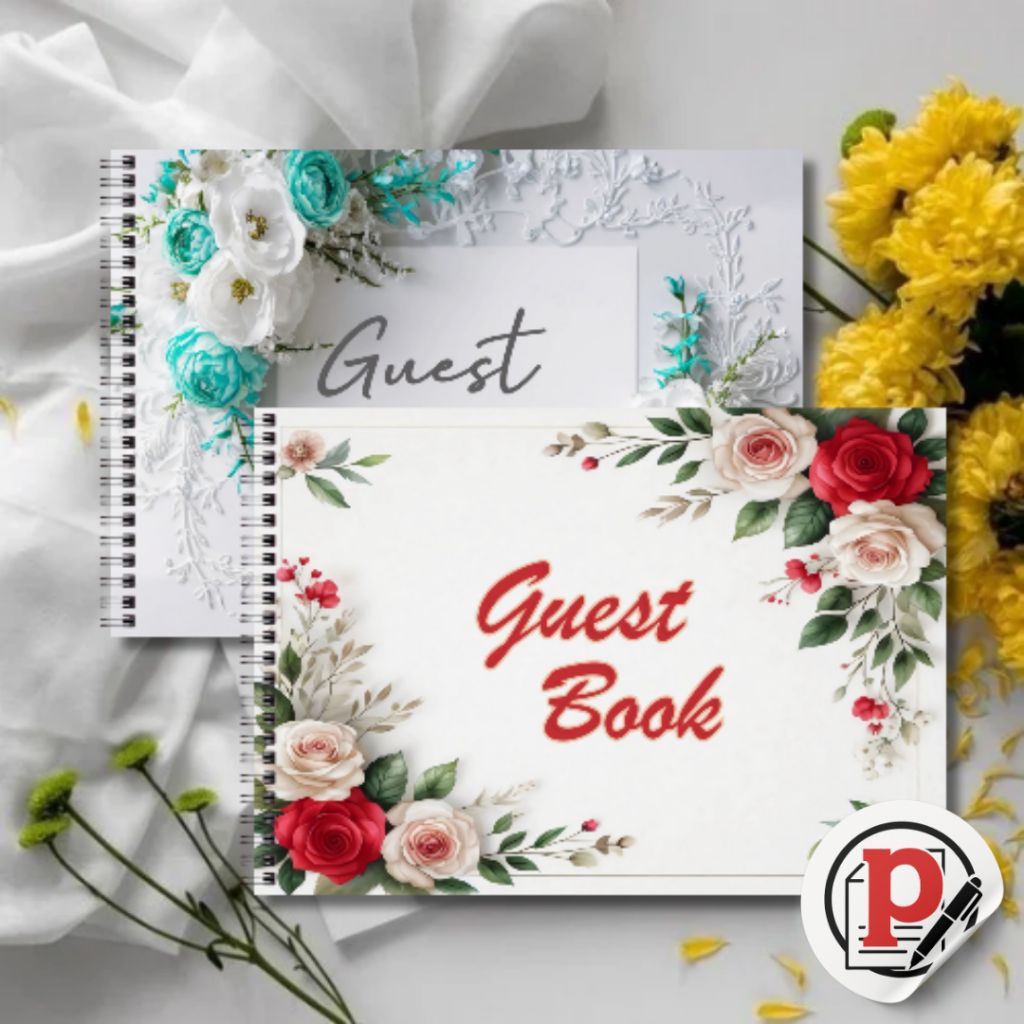 GUEST BOOK / หนังสือ GUEST / หนังสือรายการปาร์ตี้ / หนังสือรายการที่คุณต้องการ