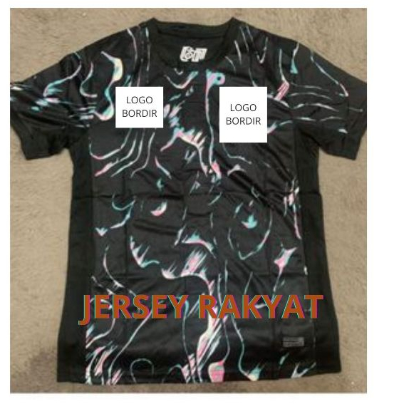 เค เสื้อบอลสีดํา 2024 2025