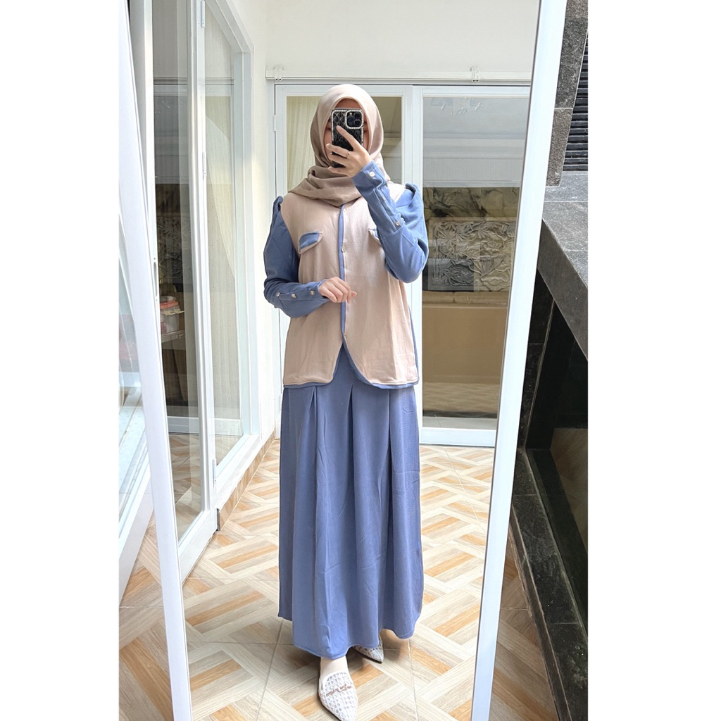 ER゚eL - ONE SET RIYANA PREMIUM LUXURY QUALITY SKIRT สําหรับ NOURSING WOMEN