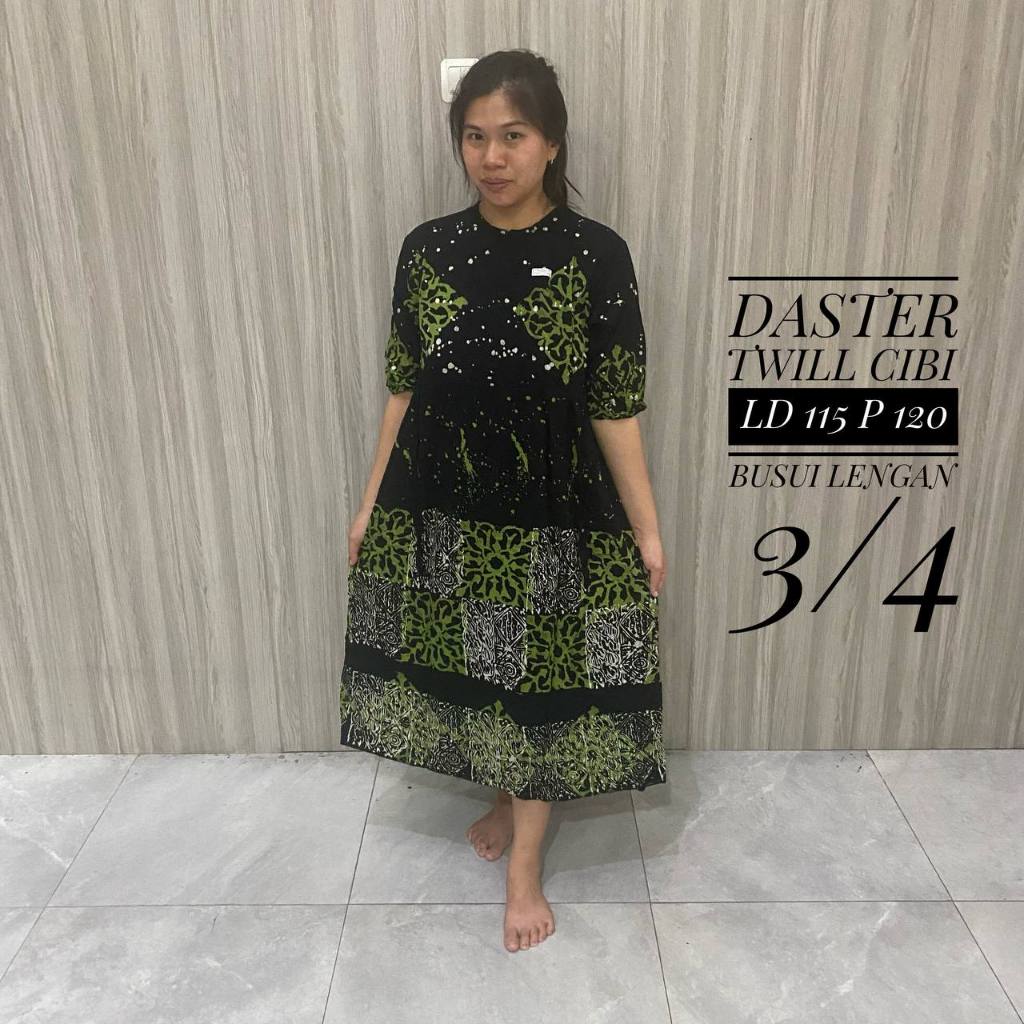 MERAH HIJAU UNGU ล่าสุด Chibi ผู้หญิง Daster 3/4 แขนพยาบาลซิปด้านหน้าสายรัดด้านข้าง Twill Original A