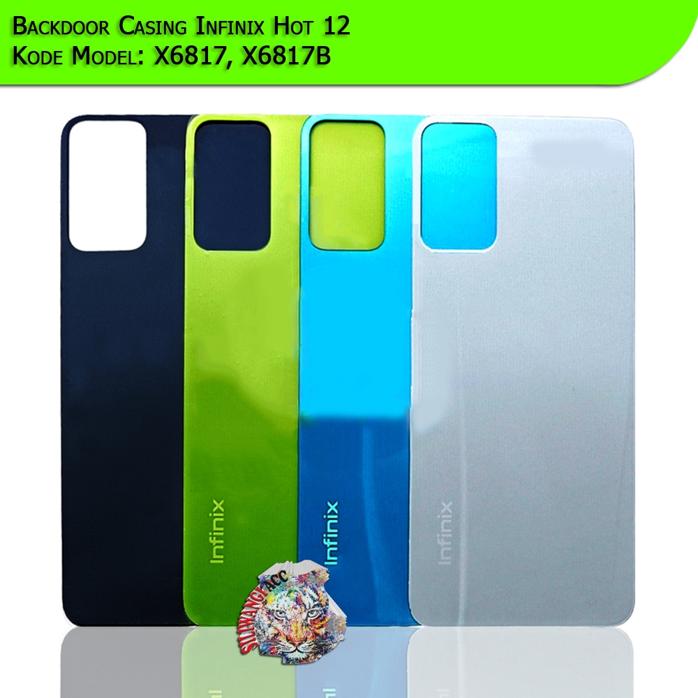เคส Infinix Hot 12 X6817 X6817B Backdoor