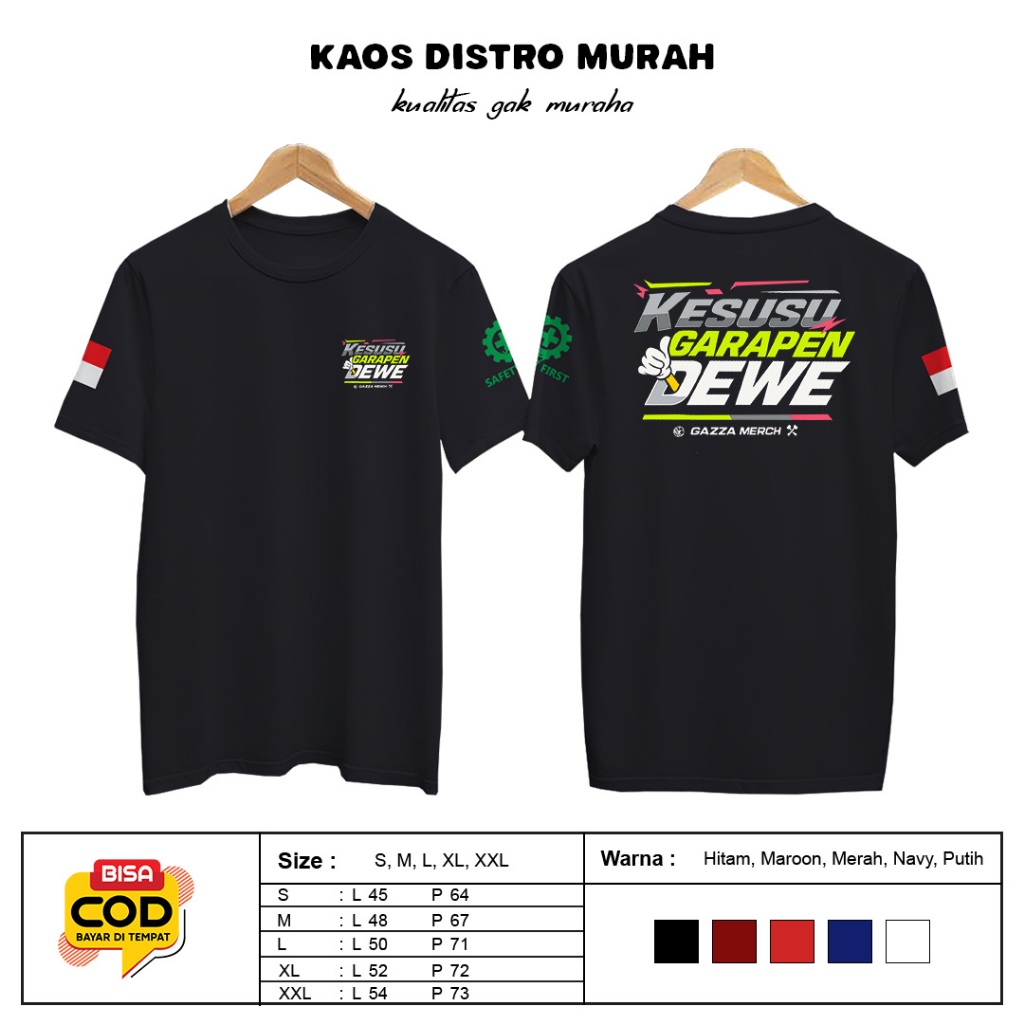GARAPEN DEWE V2 KEMILK T-SHIRT // TROOPS T-SHIRT // WORDS T-SHIRT // LAST เสื้อยืดผู้หญิง