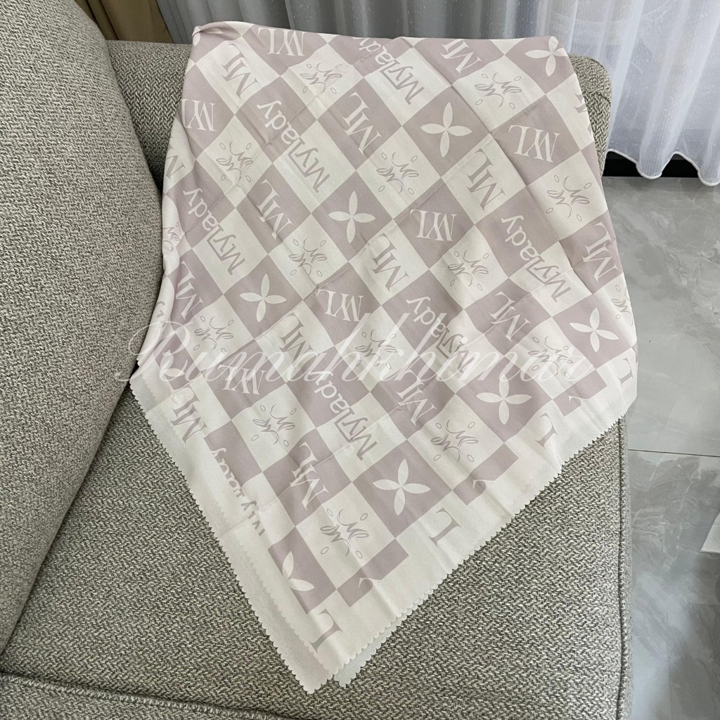 VZ-style Damier Motif Val Quadrdis Hijab