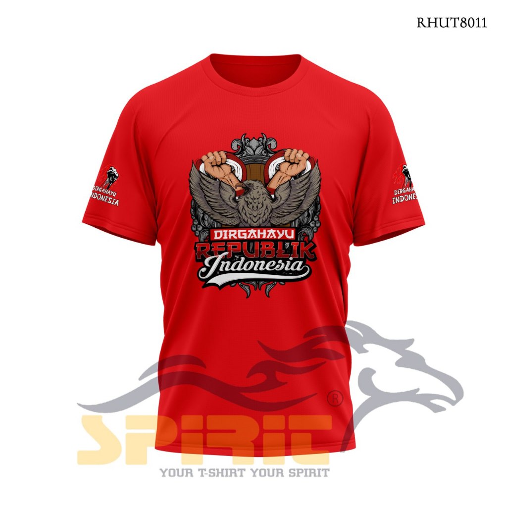 เสื้อยืด August 17th Anniversary 80th Anniversary แขนสั้น distro พรีเมี่ยม ทุกสี