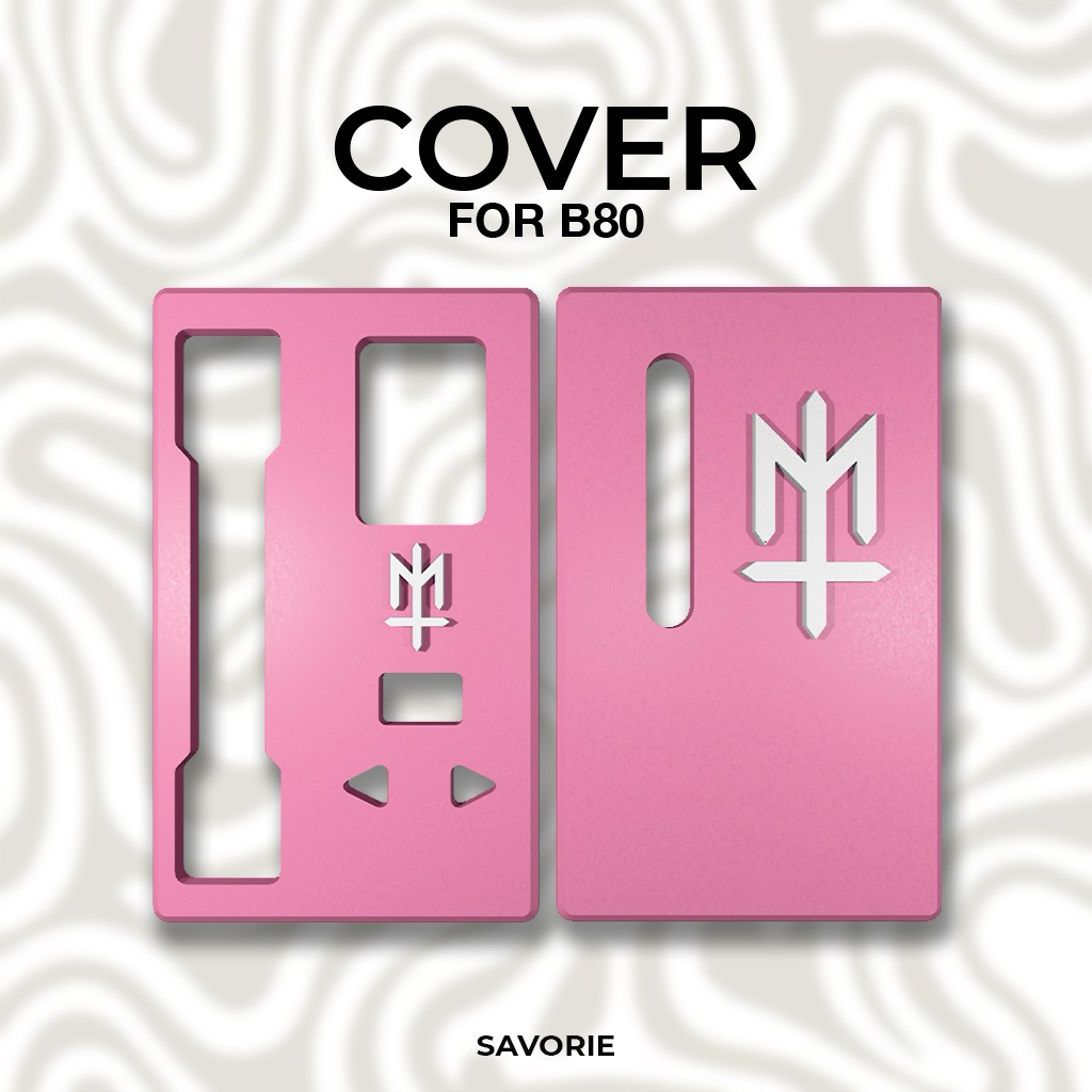 MATRNAL PINK WHITE B8O CASE 3D PRINT MAGNETIC