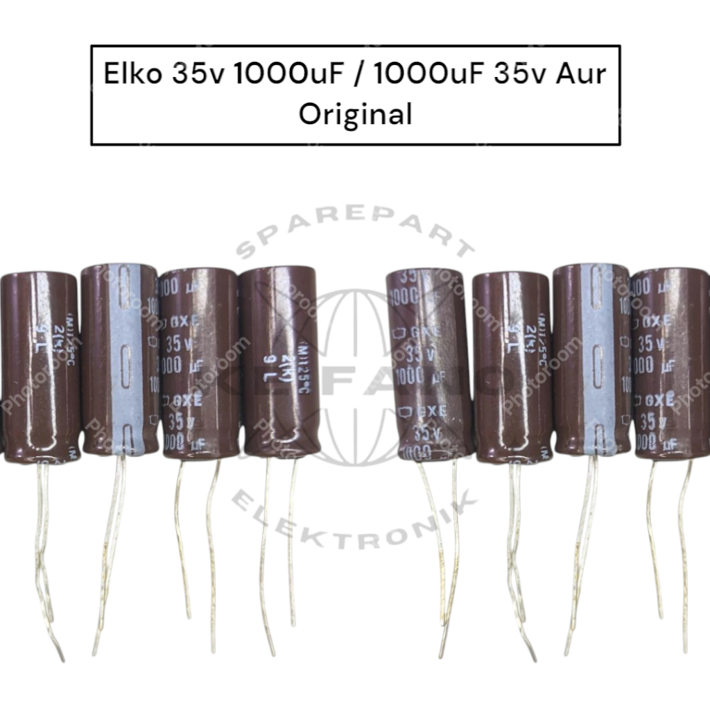 Elko 35v 1000uF / 1000uF 35v Aur ต้นฉบับ