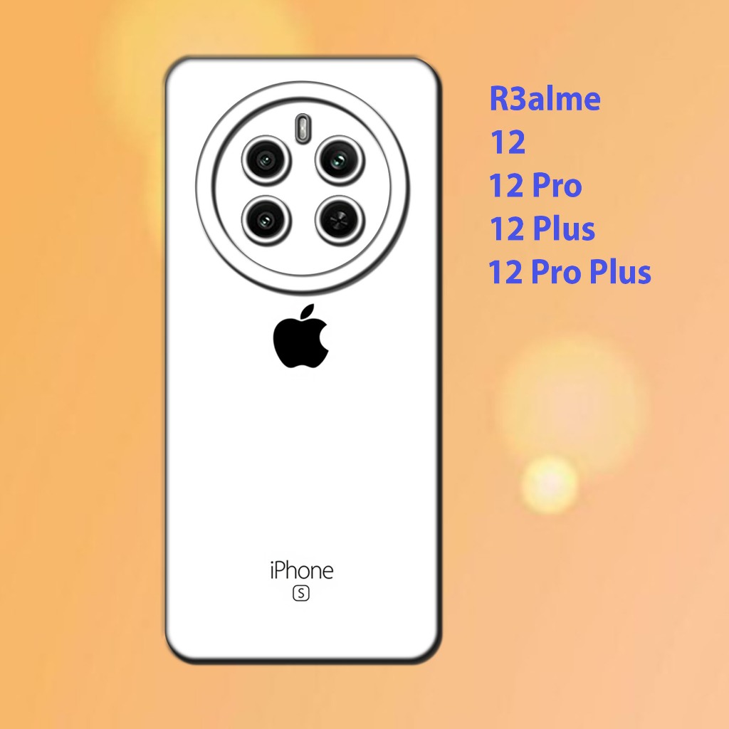 เคส realme 12, Realme 12 Pro, Realme 12 Plus, Realme 12 Pro Plus - ซิลิโคนยืดหยุ่นสีดํา