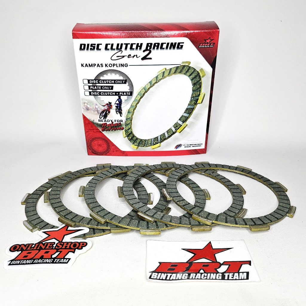 แผ่นคลัช CANVAS BRT GEN 2 CRF 150 ใหม่ MEGAPRO คลัตช์ดิส รุ่น 2 BRT CRF150 Mega Pro ใหม่