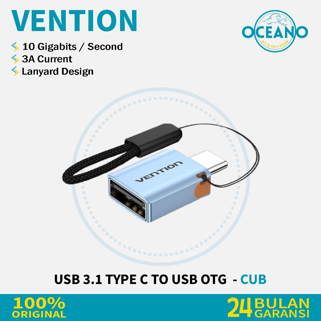 Vention OTG Adapter USB Type C 3.1 - CUB Adapter Type C / CUBH0