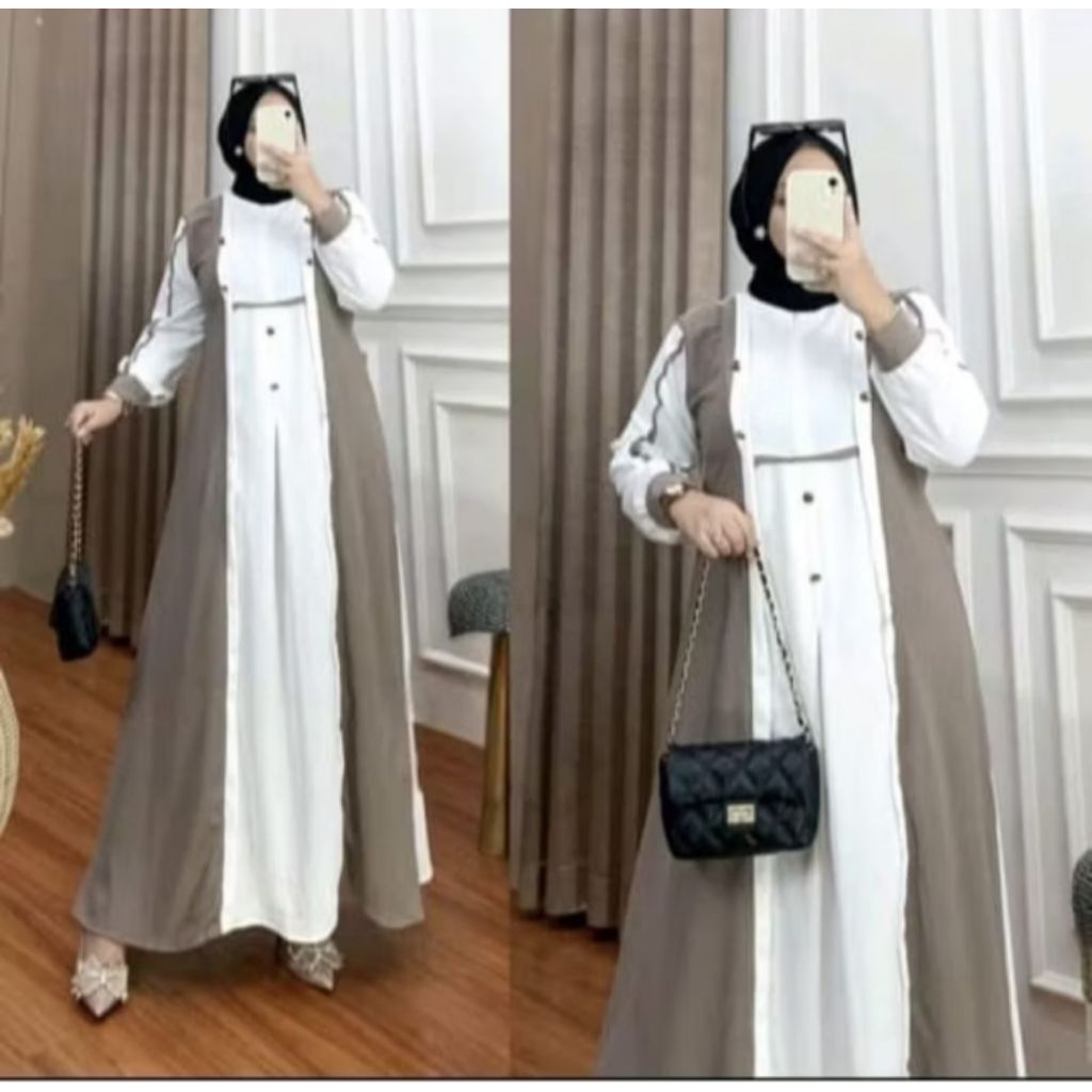 MEDINA IKHWAN SYARI GAMIS CRINKLE AIRFLOW LUXURY