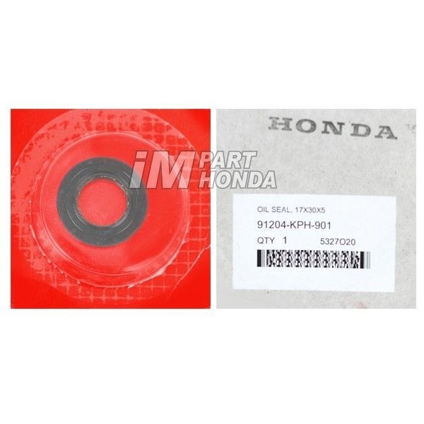 [91204-KPH-902] 17X30X5 SIL / SEAL GEAR FRONT KARISMA / KHARISMA - KIRANA - BLADE - SUPRA X 125 OLD 