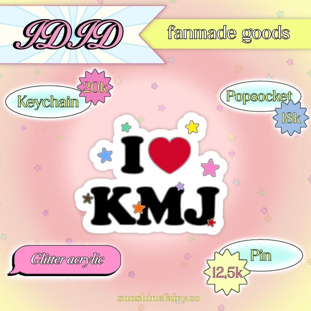 IDID NEWKIDS KEYCHAIN GLITTER