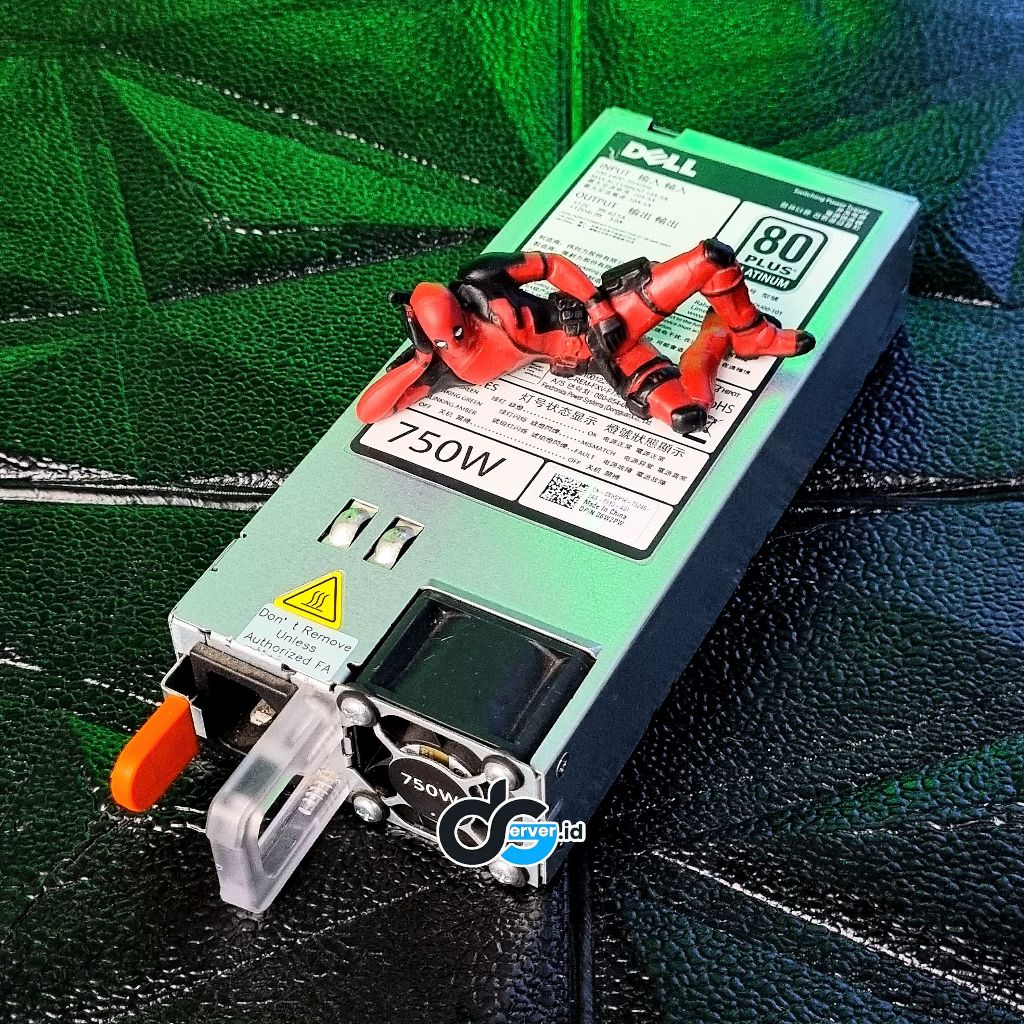 เซิร์ฟเวอร์พาวเวอร์ซัพพลาย Dell PowerEdge R520 R620 R720 750Watt Reddant Hot-Swappable 05NF18