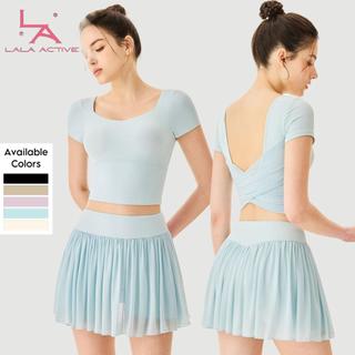 Lala.Active - Calypso PADEL SET - SPORT BRA / SKORT (include short) Tennis Golf Olahraga Wanita