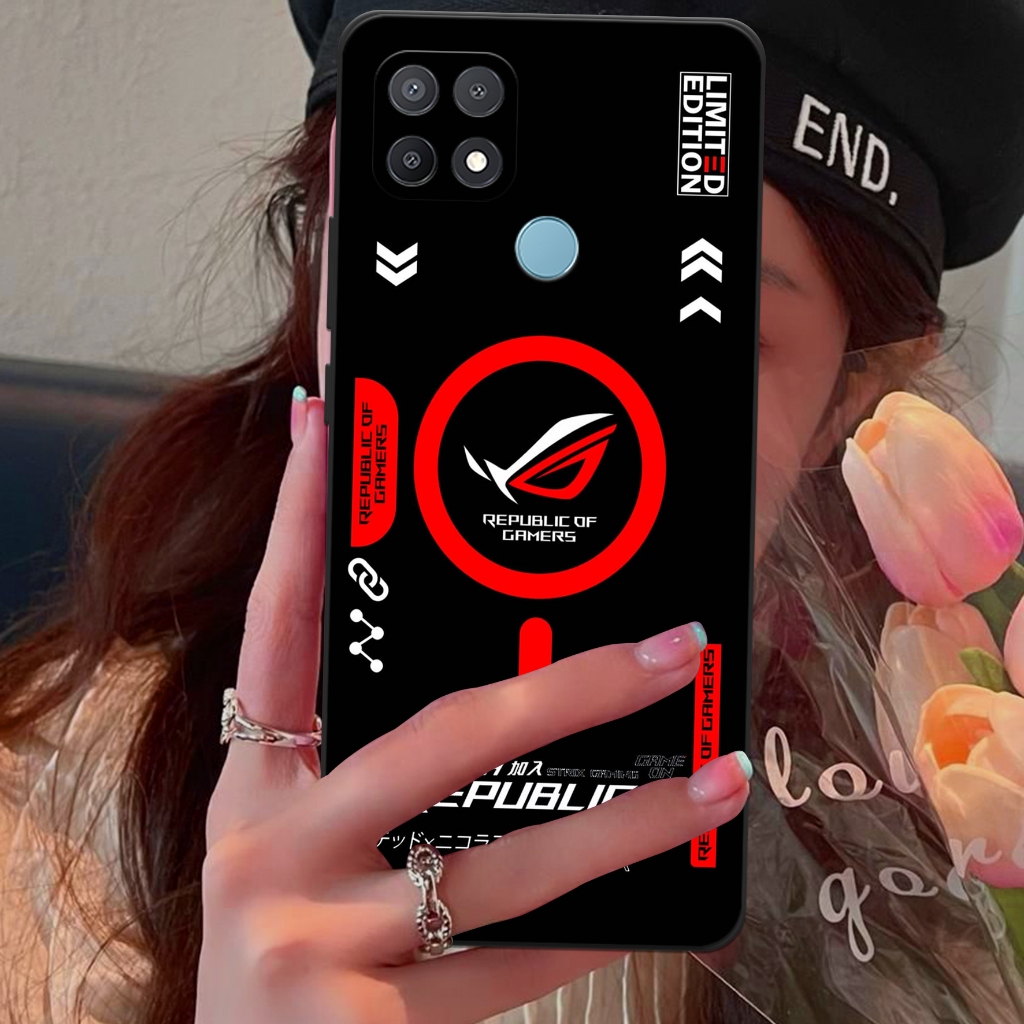 เคส OPPO A15 A15S ล่าสุดของ HP - เคสโทรศัพท์ OPPO A15 A15S { BL15 } ซิลิโคนโทรศัพท์ - เคสโทรศัพท์ - 