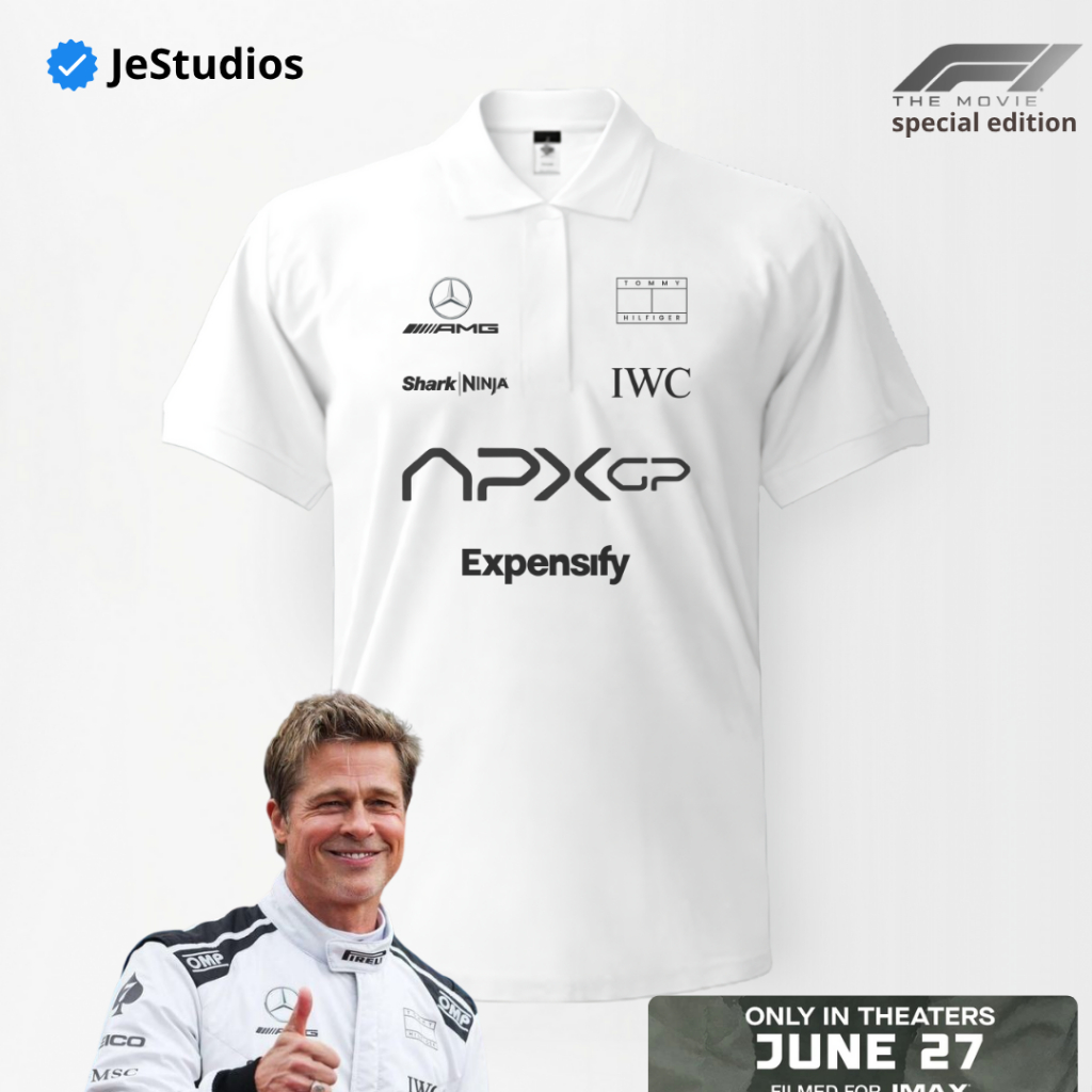 เสื้อโปโล APXGP F1 The Movie Lacoste CVC Pique
