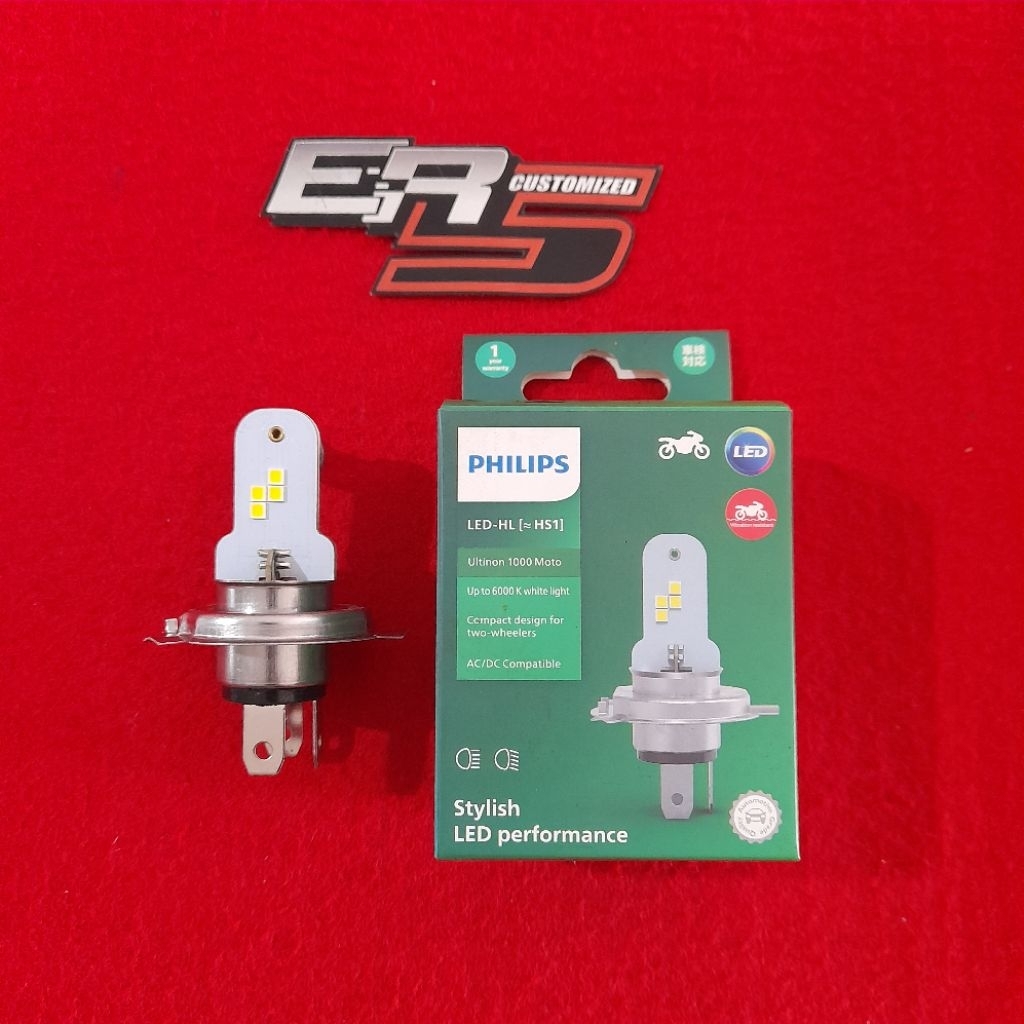 HID LED ไฟหน้า LED PHILIPS HS1 H4 AC/DC
