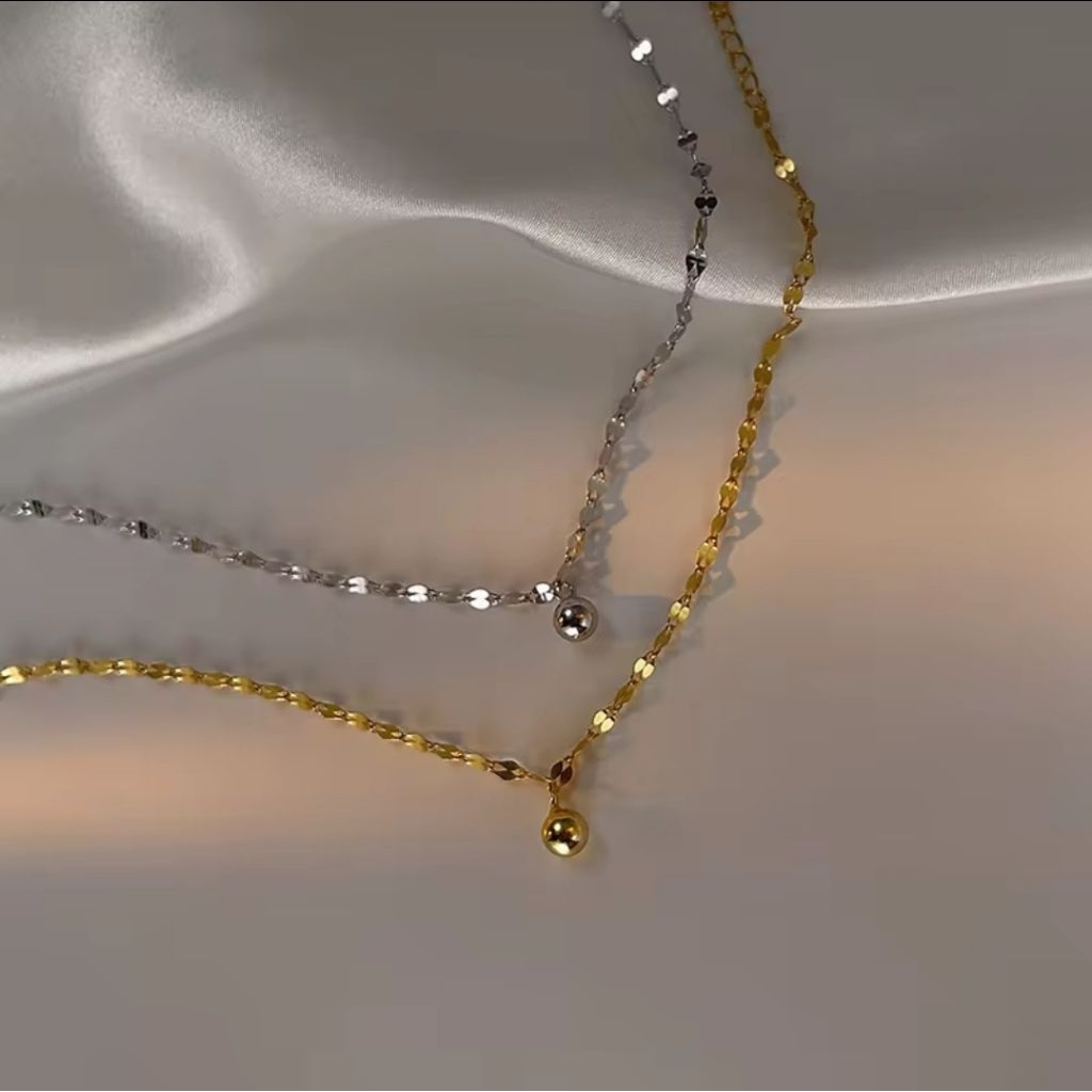 สร้อยคอไทเทเนียมใหม่ล่าสุดพร้อมปากกา BOBA