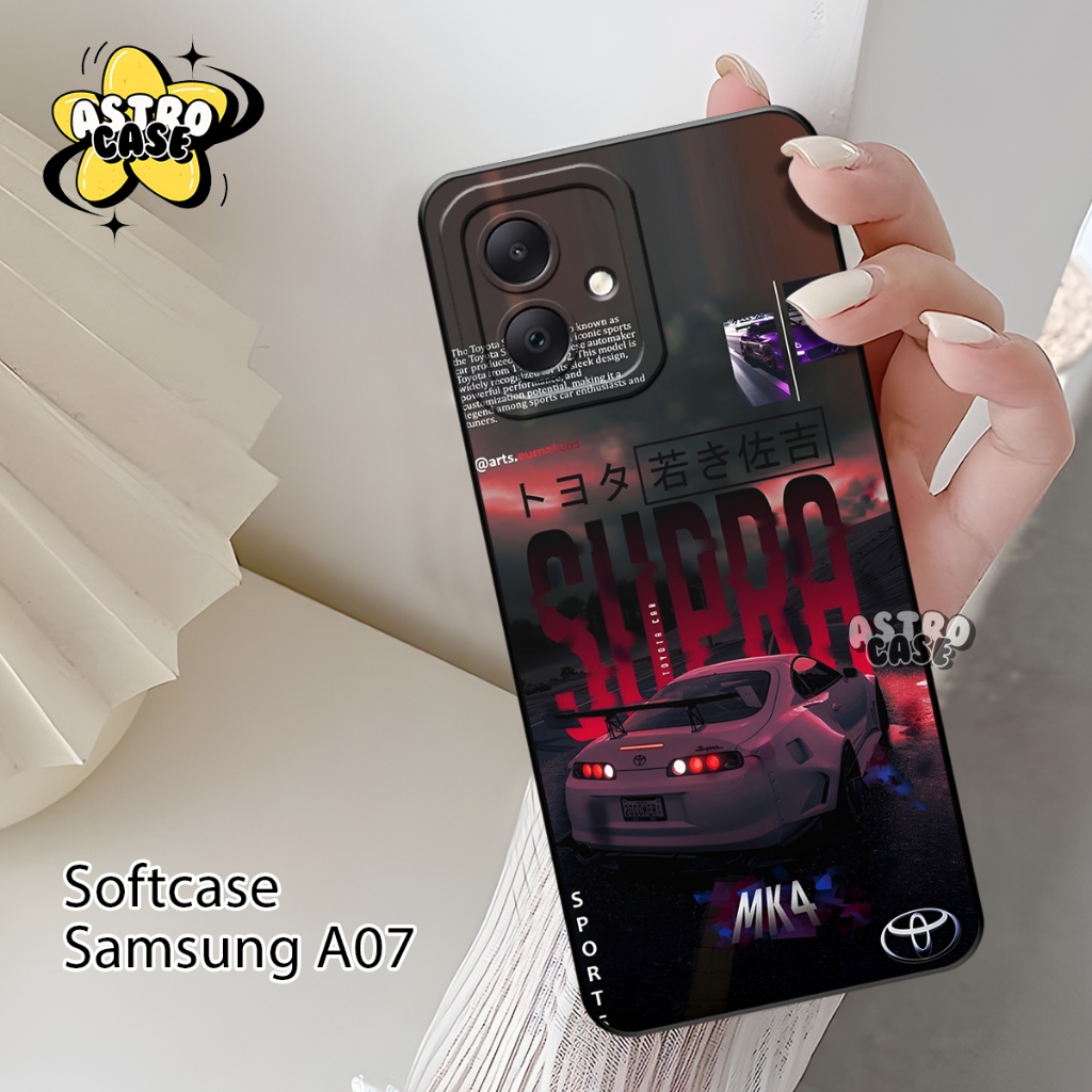 เคส Samsung A07 ล่าสุด 2025 Premium Softcase - เคส Samsung A07 Car Motif Softcase - เคส Samsung A07 