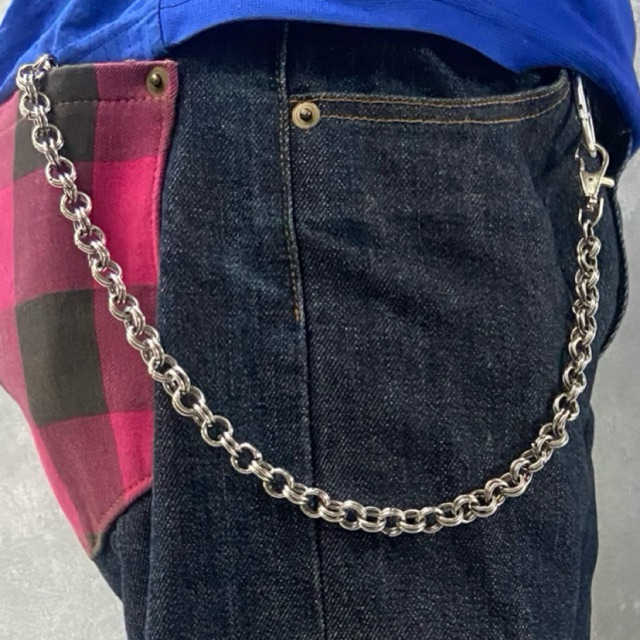 STAINLESS WALLET CHAIN / BELT CHAIN / SKENA IRON CHAIN