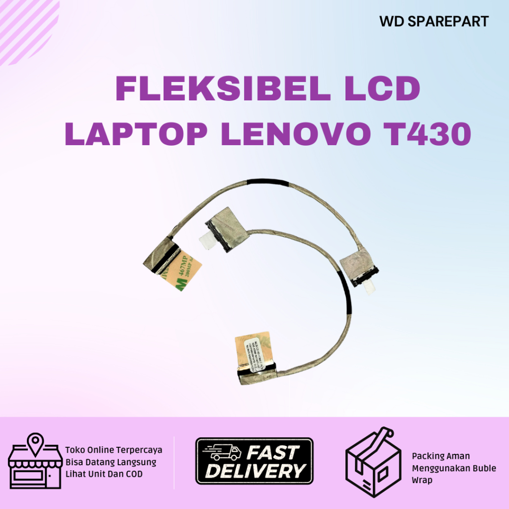 อะไหล่แล็ปท็อป T430 – สายยืดหยุ่น LCD ThinkPad T430 |