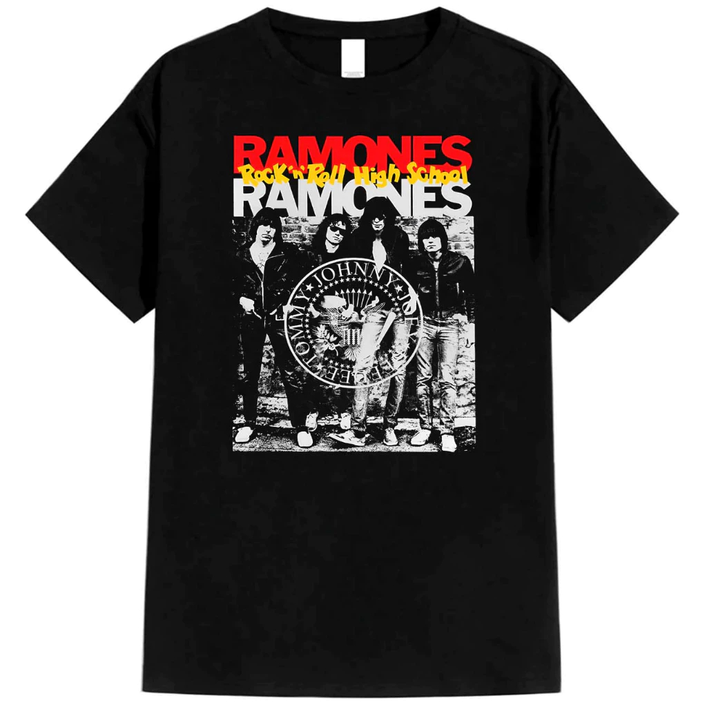 Asxar_Store Music Distro เสื้อ Band เสื้อยืด / เสื้อยืด Ramones