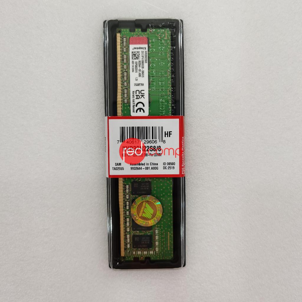 KINGSTON VALUERAM DDR4 8GB 3200 MHz - KVR32N22S8/8