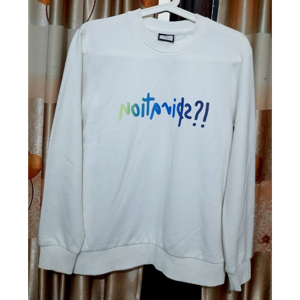 คอกลมแบรนด์ NII สีขาว