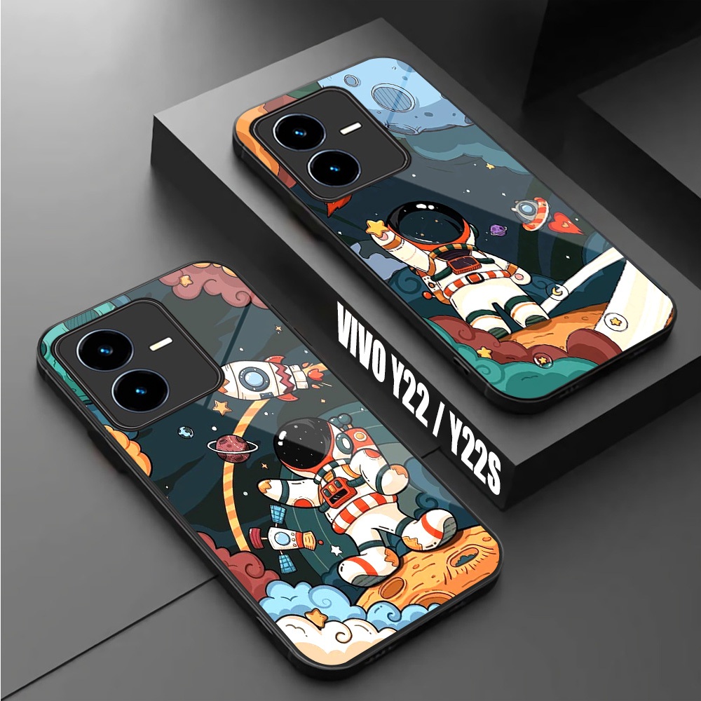 เคส VIVO Y22 / Y22S - เคส VIVO Y22 ล่าสุด TOP URBAN CASING [ ASTROM01 ] VIVO Y22 / Y22S Silicone - เ