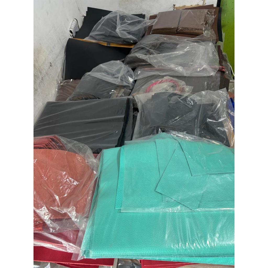 วัสดุหนังวัวแท้ แผ่นพิเศษ A3 ขนาด 42 ซม. x 30 ซม. หลากสี