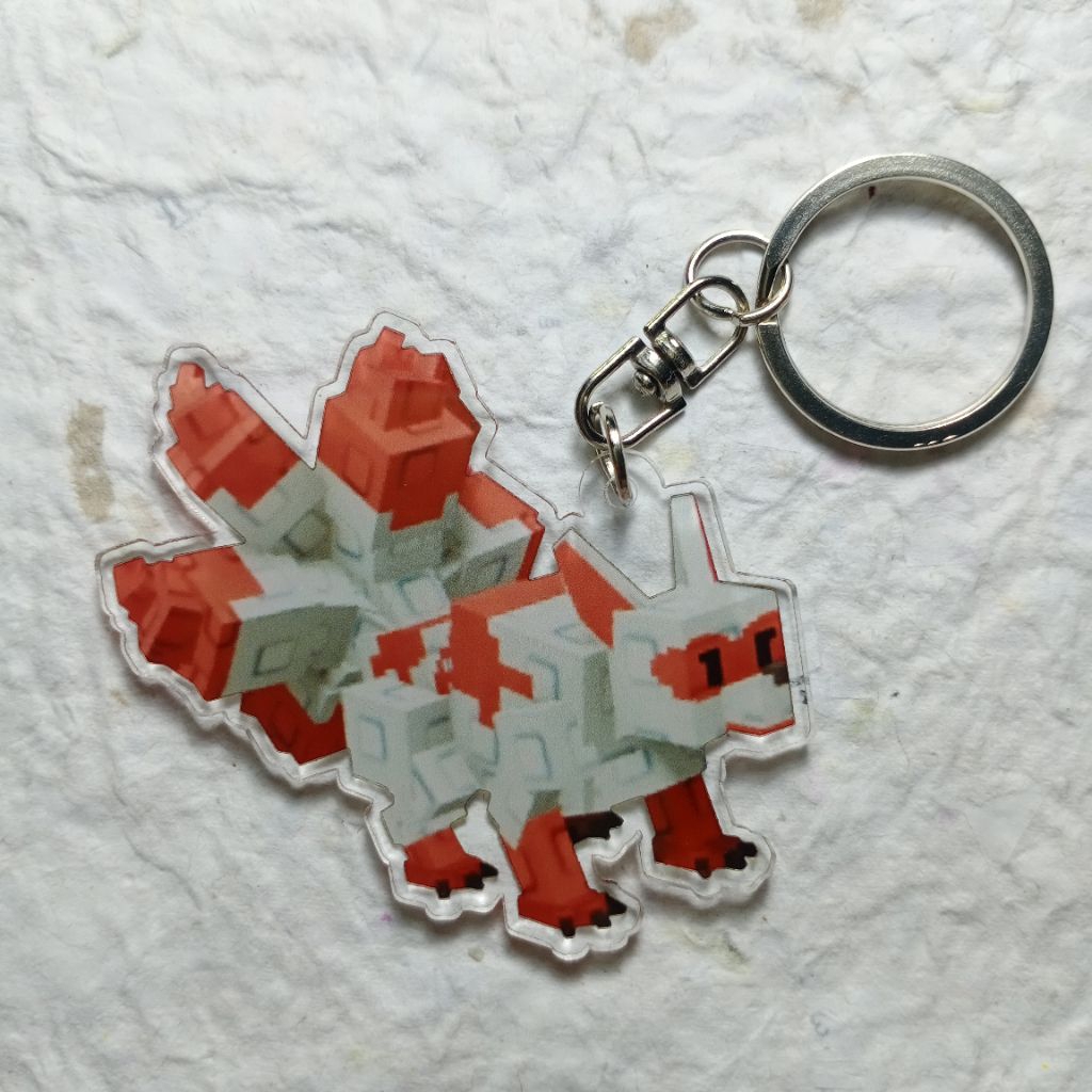 GANTUNGAN KITSUNE Grow A Garden พวงกุญแจ Grow A Garden Kitsune