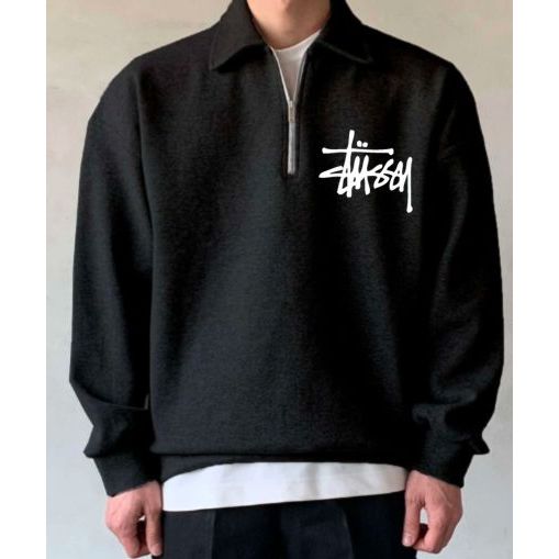 RUGBY DISTRO SWEATER RUGBY SWETER BASIC DAILY STYLE SWETER COLLAR SWETER ผู้ชาย ผู้หญิง DISTRO SWETE