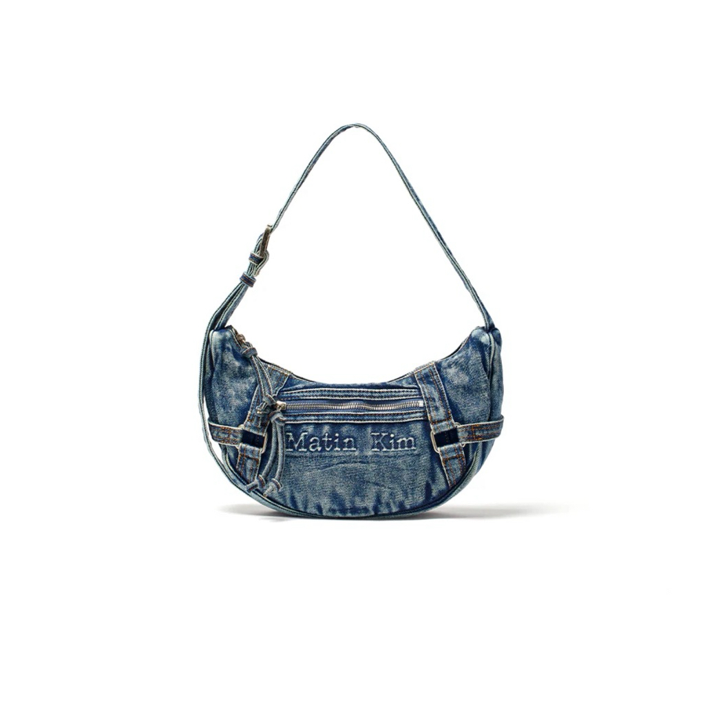 Matin Kim Washed Denim Bag