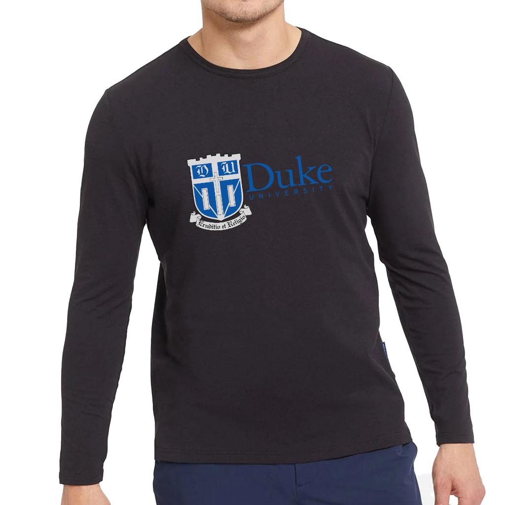 เสื้อผ้าเสื้อยืดแขนยาว DUKE University