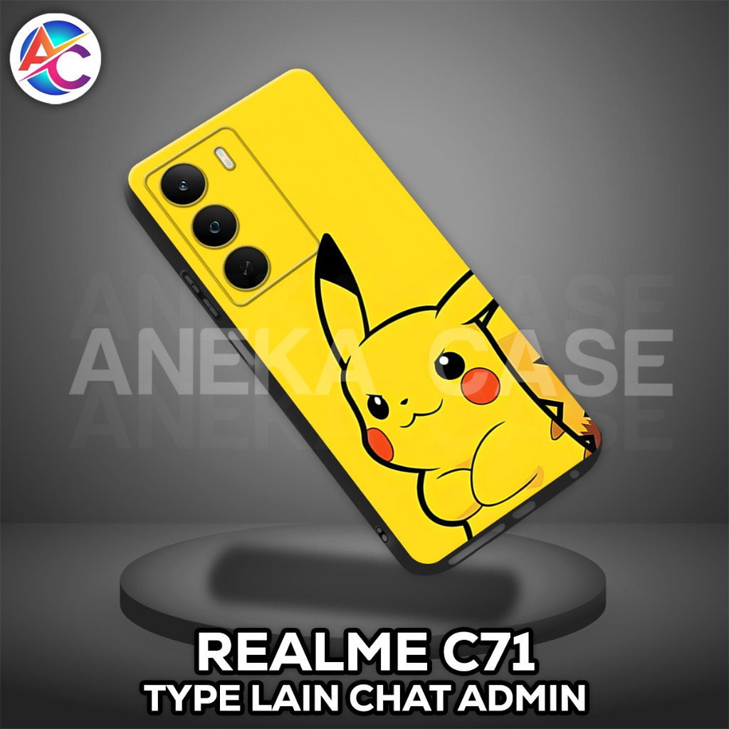 AC59-Case REALME C71- Cartoon Motif-Softcase REALME C71-เคส REALME C71-ซิลิโคน REALME C71