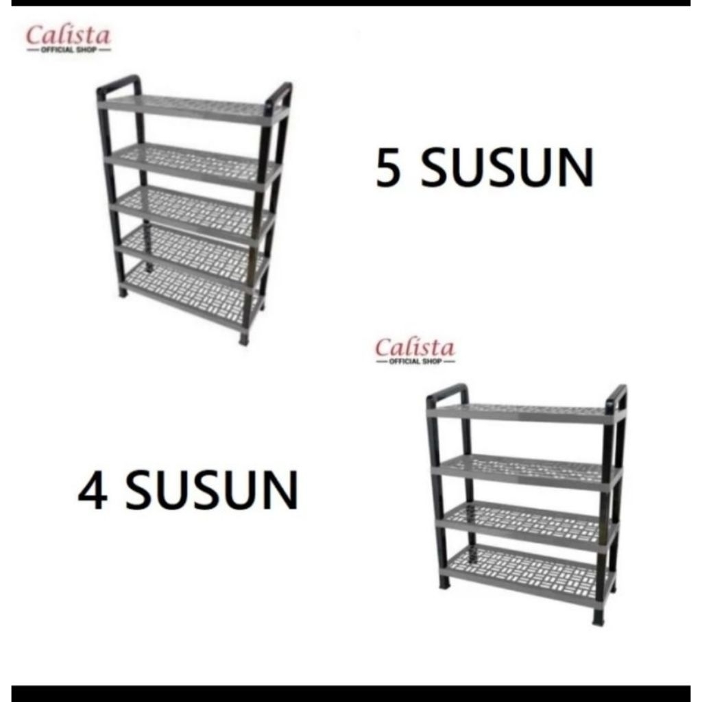 Calista 5-tier shoe rack