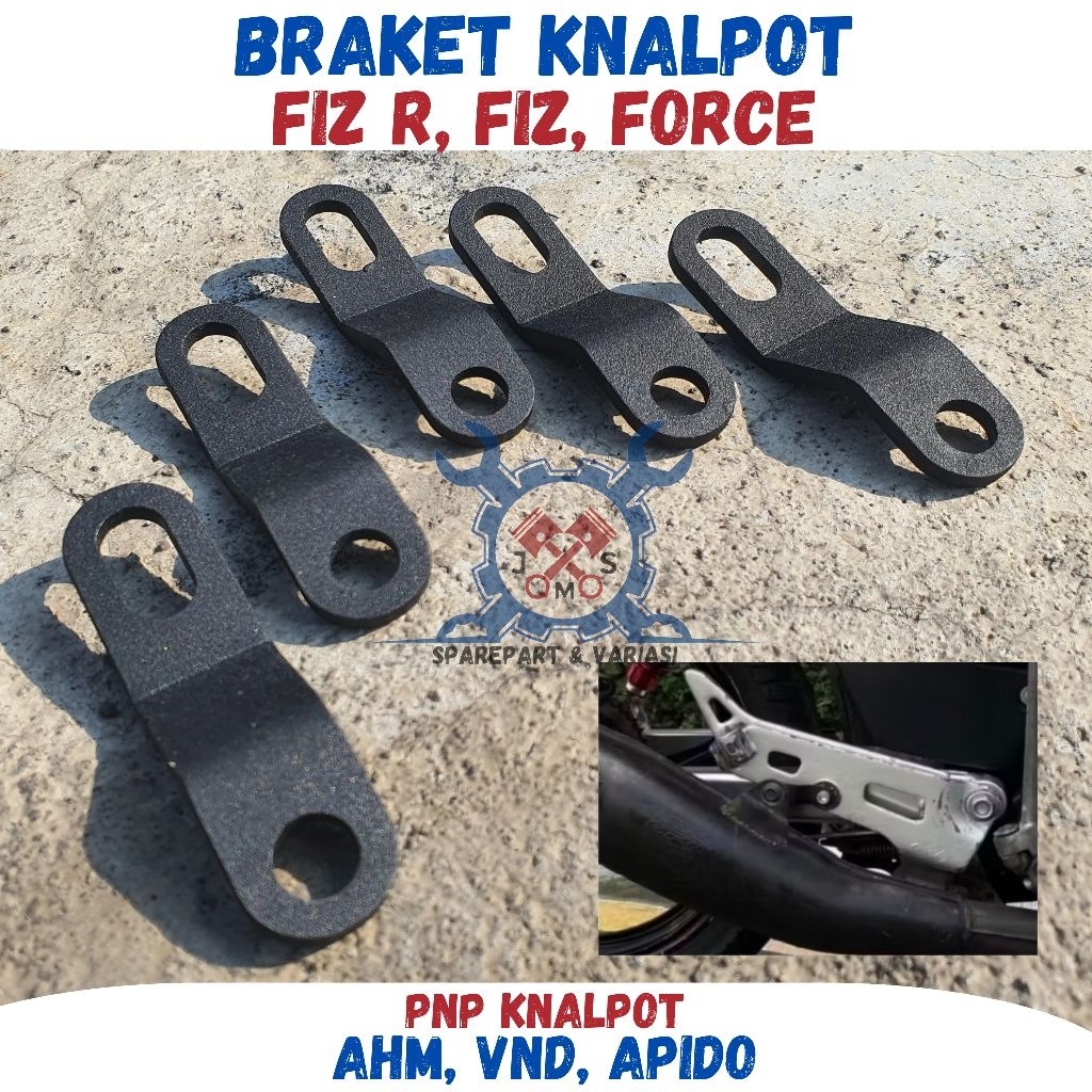 Ahm Vnd Apido Yypang ขายึดท่อไอเสียหนา 3 มม. Yamaha F1zr F1Z Fiz R Force 1 รถจักรยานยนต์