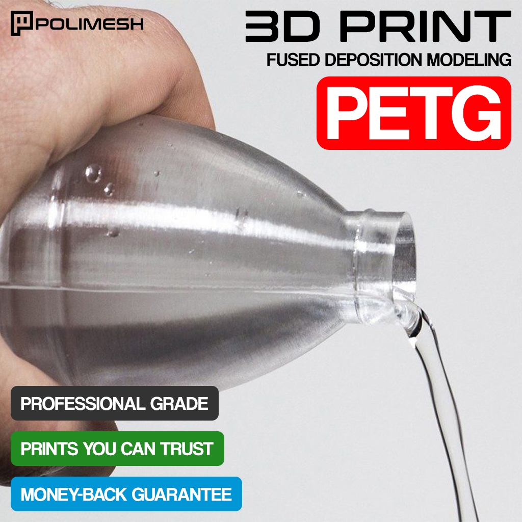3D Print / FDM 3D Printing - PETG+ Filament