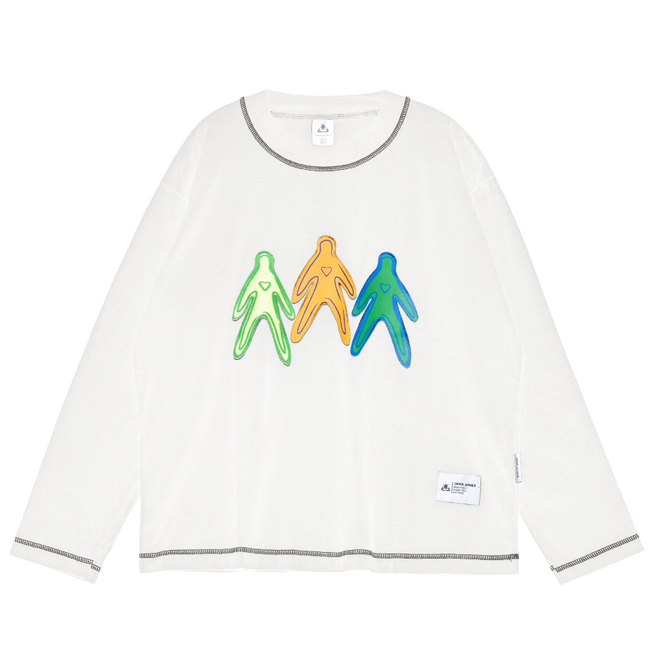 JAVAJONES Longsleeves Boxy Tee Capra