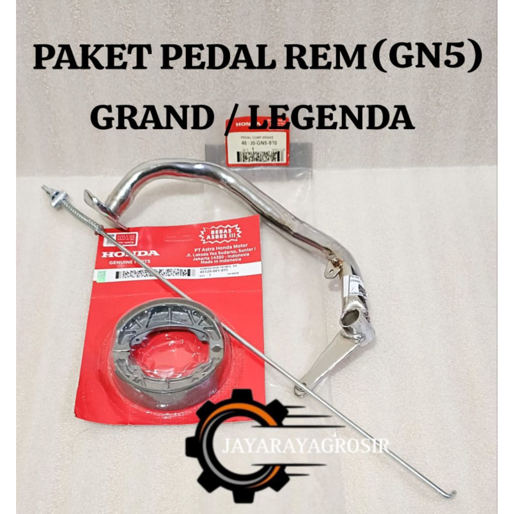STEP PACKAGE + เบรคสายไฟ + เบรคแคมป์ (GN5) HONDA GRAND LEGEND VEDAL BRAKE CAMPS คุณภาพสูงคุณภาพ