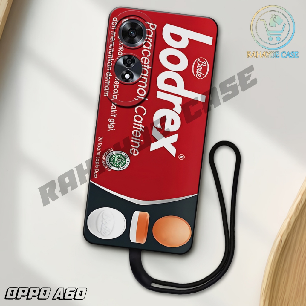 J12 - ล่าสุด Oppo A60 4G Softcase 2024 - A60 4g pro camera softcase - ULTRA MILK / PANADOL / BODREX 