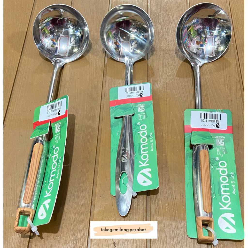 Komodo Irus / Stainless Irus / Irus แบบหนา / Komodo 7 ช้อนผัก