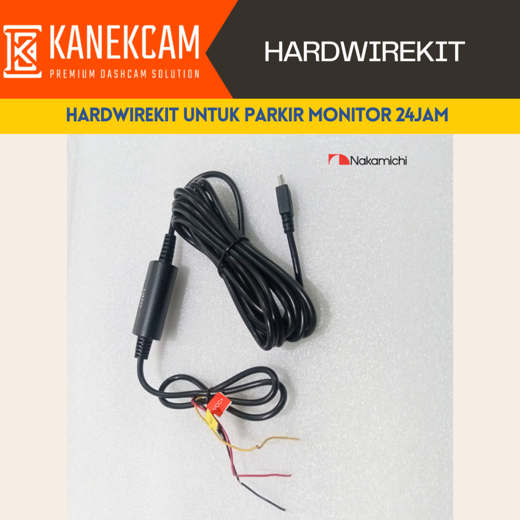 Nakamichi Dashcam Hardwirekit