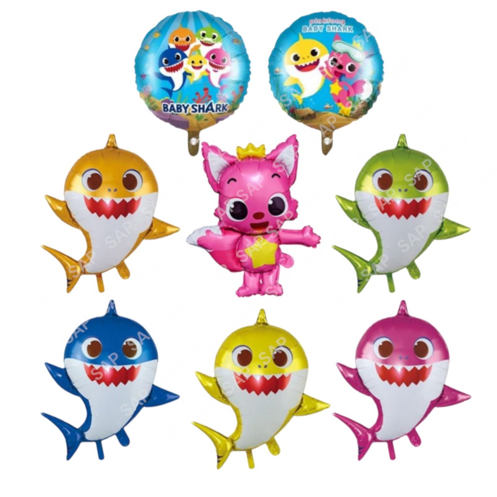 BABY SHARK Balloon / ลูกโป่งฟอยล์ฉลามเด็ก