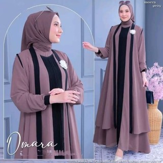 GAMIS INARA DRESS KEKINIAN BAHAN CRINGKLE AIRFLOW  adem nyaman dipakai  UKURAN S, M, L, XL, XXL