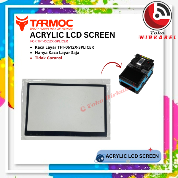 LAYER Tarmoc Tarmoc TFT-0612X-SPLICER หน้าจอ LCD | FO Tool ฝาครอบหน้าจอกระจกไฟเบอร์ออปติก อะไหล่