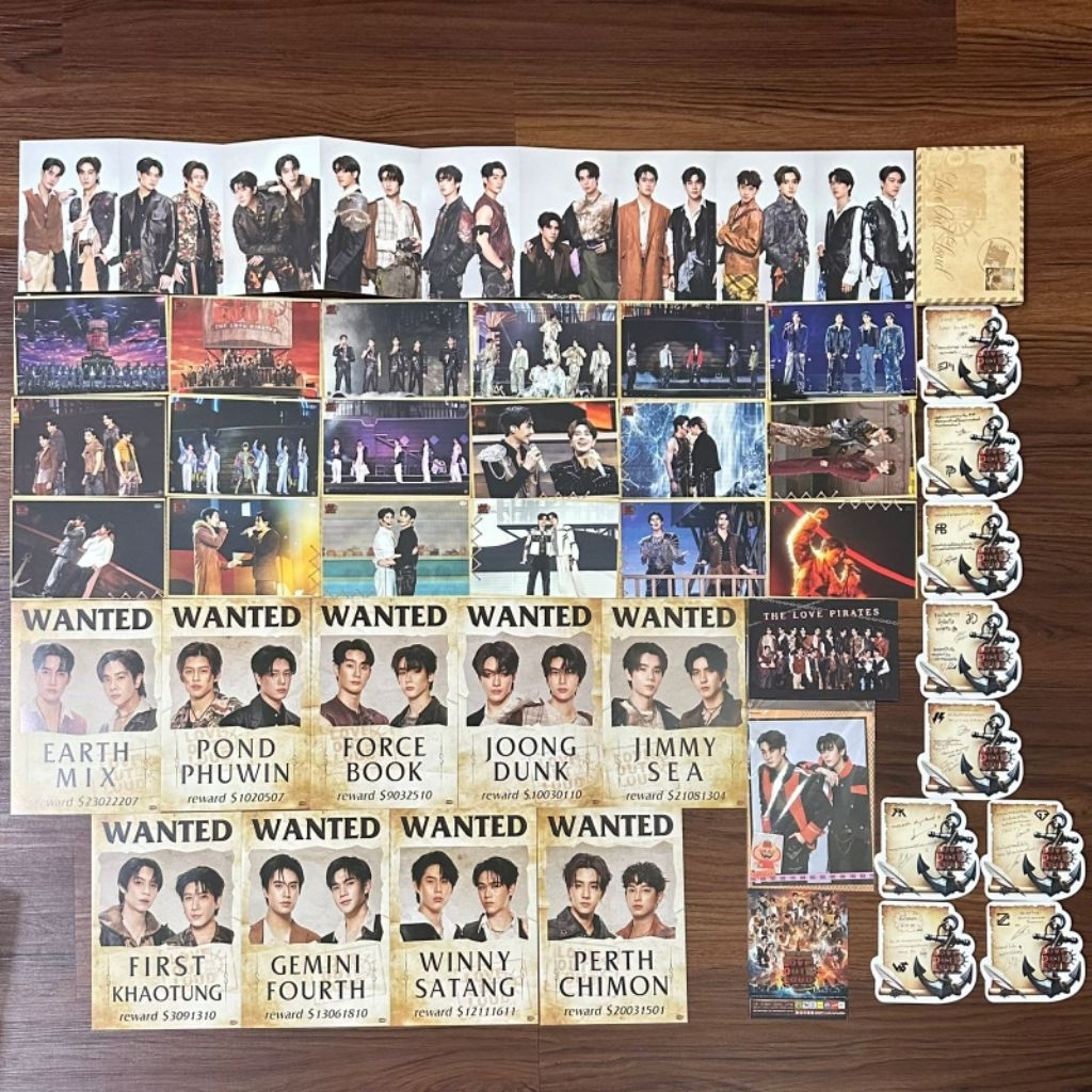 GMMTV LOL Fanfest 2024 โปสการ์ด Boxset & Benefit ชุดพิเศษอย่างเป็นทางการ - Earth Mix Pond Phwin Forc