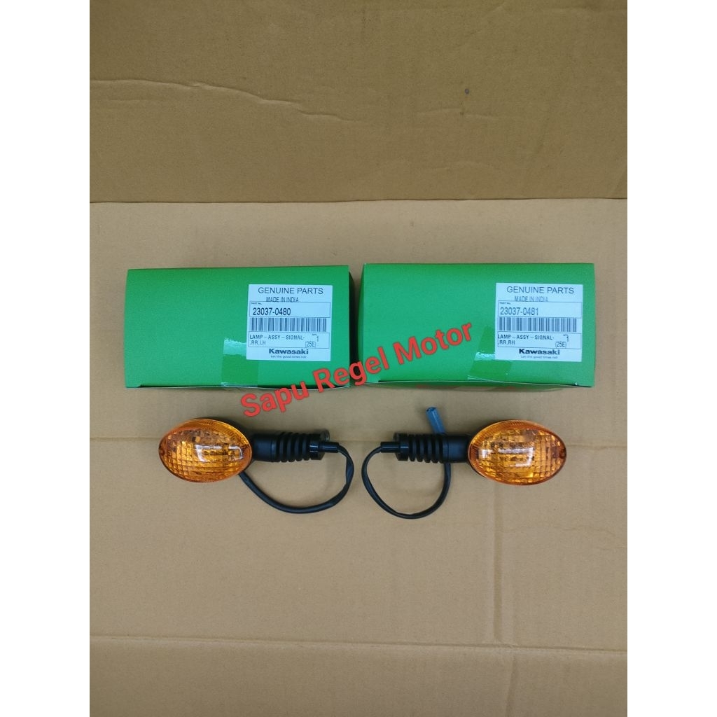 Klx d tracker 150 w175 w 175 ไฟเลี้ยวหลัง kawasaki ดั้งเดิม